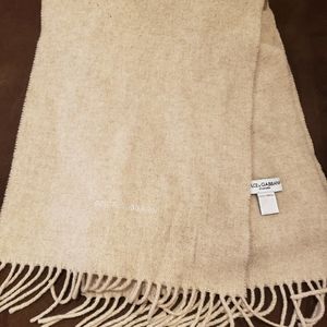 Dolce & Gabbana fringe scarf